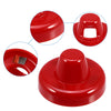 Jeep Wrangler & Gladiator (2018-2023) Red Radio Antenna Base Cover