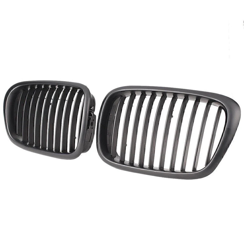 BMW E39 525 528 530 535 M5 Black Upper Bumper Grill Mesh Grille (2000-2003)