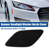 BMW 335i Glossy Black 1 x Front Bumper Headlight Washer Cover Cap