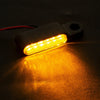 Turn Signal 12V 6 LED Mini Motorcycle Amber Blinker Lights