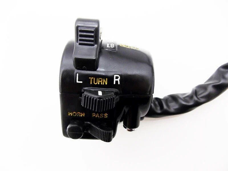 Kawasaki KZ900B Forseti Turn Signal Lights & Horn Left Handlebar Switch (1976)