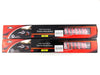 Kawasaki KX250 400mm Red/Chrome JBS Rear Shock Absorbers