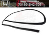 Honda CRX EF8 SIR Front Glass Window Molding Windshield
