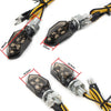 Make & Model 2 x 12V Mini Motorcycle LED Turn Signal Lights