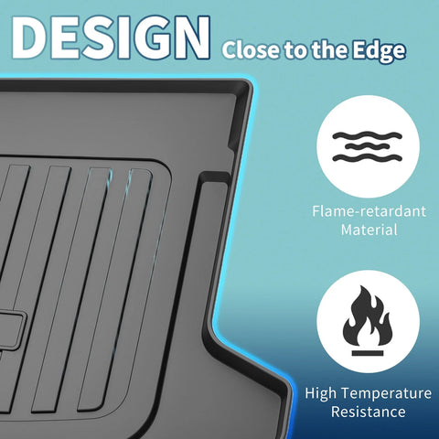 Kia Niro (2023-2025) 1 Pc TPE Flat Face Cargo Liner Trunk Mat