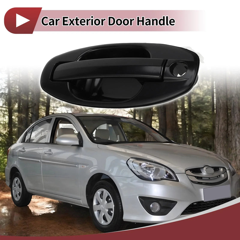 Hyundai Santa Fe Front Left (2013-2018) Black Exterior Door Handle