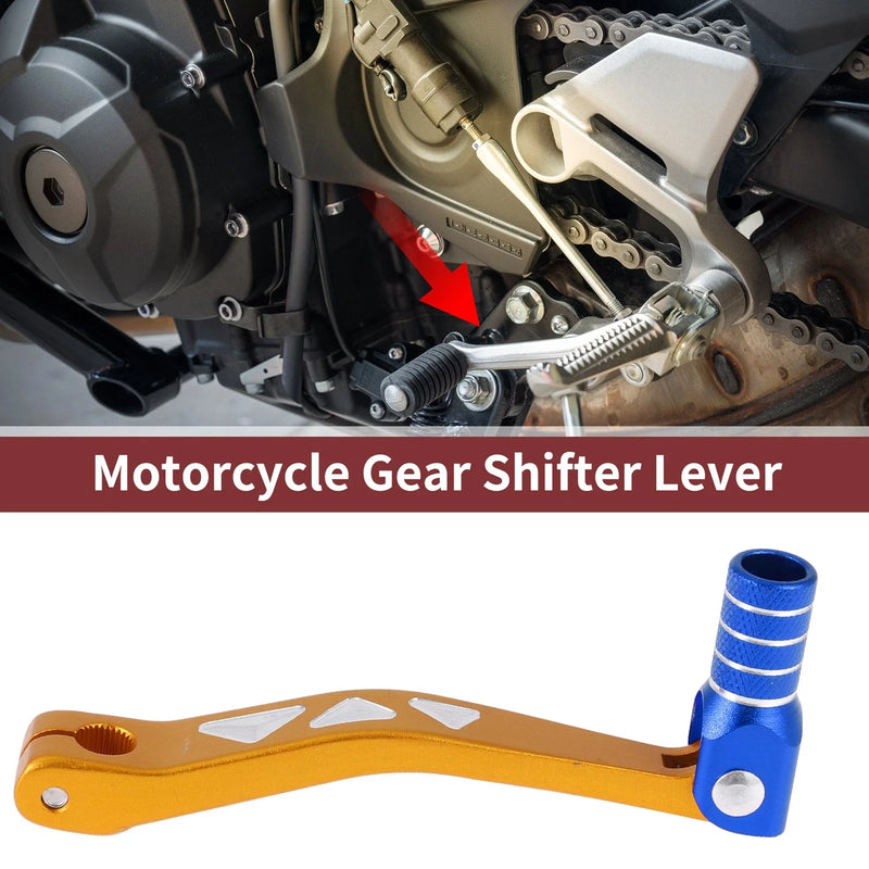 Yamaha TTR 50cc Gold Tone and Blue Shifter Lever