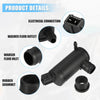 Ford Sierra  - Black 1 x Unit Windshield Washer Motor Pump