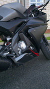 Yamaha YZF-R125 Complet Acier Tête de fourche Vis Clips & pare-brise