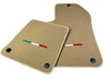 Ferrari 612 Scaglietti Beige Floor Mats (2004-2011)