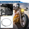 Motorcycle 160cm / Brake Clutch Oil Hose Line / Nylon SS Wire Braid PU