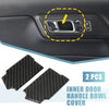 Ford Mustang 2 x Carbon Fiber Inner Door Handle Bowl Covers (2015-2020)
