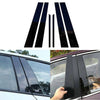 Honda Accord Sedan Gloss Black Window Door Pillar Post Covers (2003-2007)