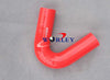 Intercooler Turbo Intake Pipe - Red 70mm 2.75" Silicone Elbow Hose