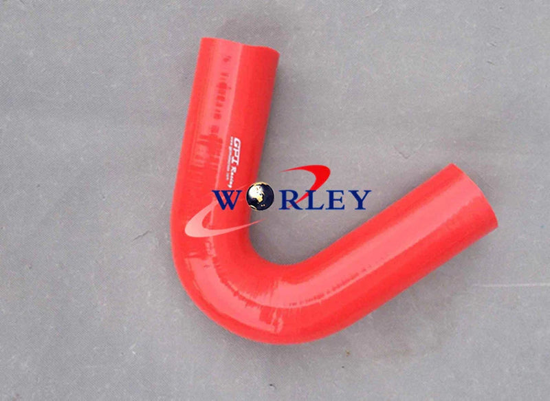 Intercooler Turbo Intake Pipe - Red 70mm 2.75" Silicone Elbow Hose