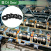Oil Seal 15x35x7mm Black 5 pcs