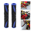 GZ Blue Motorbike Brake Clutch Lever Grips Rubber Sleeve Cover