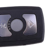 BMW 745i 745Li 750i 750Li 760i 760Li 4 Button Car Key Shell Case (2002-2008)