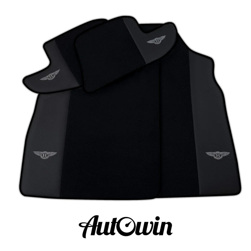 Bentley Continental GT 2018-2023 - AutoWin Brand Black Floor Mats