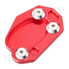 Kawasaki Z1000 ZX10R ZX6R Red Side Stand Kickstand Pad (2003-2023)