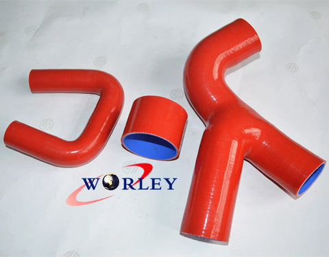 Subaru Impreza GC8 WRX 99-00 Blue Silicone Intercooler Turbo Hose