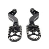 Harley Touring Electra Glide Black Rear Passenger Pedals Mount Kit (1993-2024)