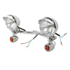 Harley Honda Yamaha Suzuki Cruiser Passing Turn Signal Fog Lights