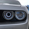 Dodge Challenger SRT 2015-2023 DRY Carbon Fiber Headlight Ring Cover Trim