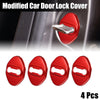Ford Focus (2019-2021) - Red Protector Caps 4 x Car Door Lock Latch Covers