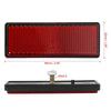 ATV Motorcycle 2 x M6x1.0 Rectangle Reflector Marker Cover