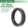 Make Model Oil Seal / 38x50x10mm 5 Pcs / NBR Rubber Shaft Seal