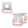 Toyota Honda Mazda  - 20 Pcs Nylon Nut Screw Grommet Clip