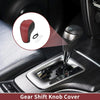 Ford Edge 2011-2014 - Red Faux Leather Car Gear Shift Knob Cover (2011-2014)