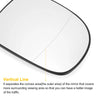 Mercedes Viano Right Side Heated White Mirror Glass (2003-2010)