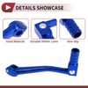 Honda CRF50 Blue Folding Motorcycle Gear Shifter Lever (2004-2023)