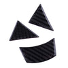 BMW 5 E60 E61 Carbon Fiber Steering Wheel Button Trim Cover (2005-2010)