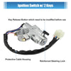 Nissan D21 Pickup Ignition Switch Steering Lock Cylinder (1986-1997)