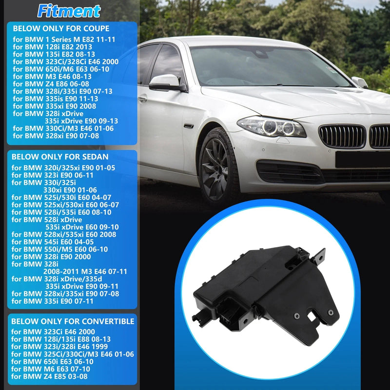 BMW 128i 135i 328i 325i 330i 335i Trunk Latch Lock Actuator