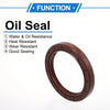 Make Model Oil Seal / 65x85x10mm / Seal Ring FKM Brown 2 Pcs