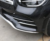 Mercedes-Benz GLC X253 Chrome Front Fog Light Grilles Covers (2020-2022)