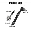 Honda Accord Acura TSX Front Inner Outer Tie Rod End Link Kit