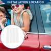 Chevrolet Silverado (2014-2018) Chrome Silver 4pcs Car Pillar Window Trim