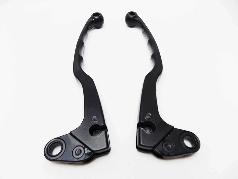 Yamaha MX175 Black Forseti Front Brake & Clutch Lever Set (1979-1980)
