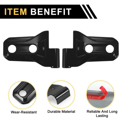 Jeep Wrangler JL Gladiator Door Handle Hinge Cover Trim (2018-2023)