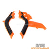 KTM EXC-F 250 350 450 500 Dirt Bike Frame Guards Protector Orange (2020-2023)