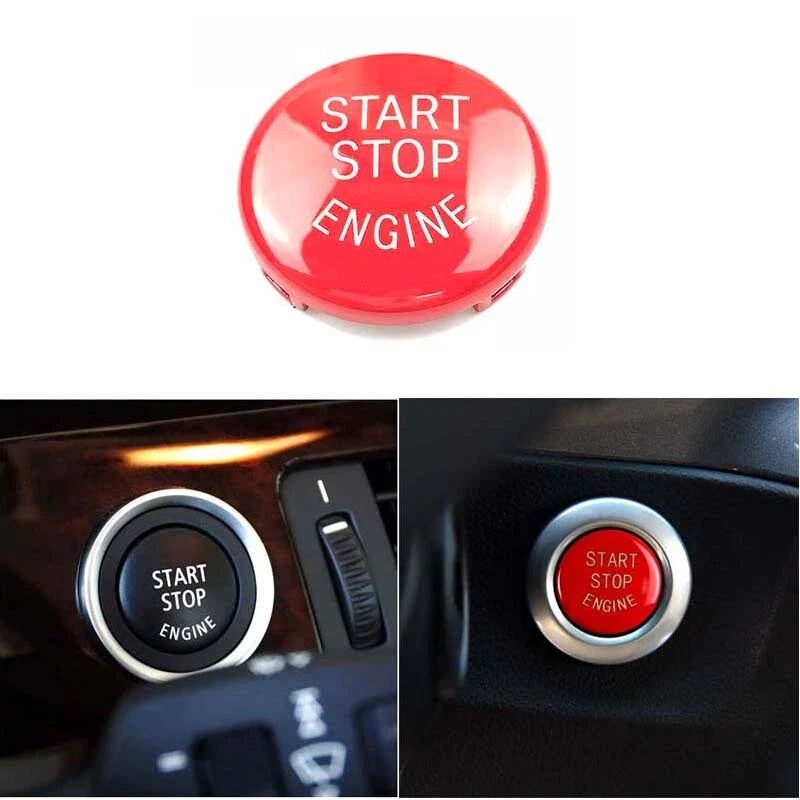 BMW 3 Series E90 2008-2011 Red  Start Stop Engine Button Cover Parts fit