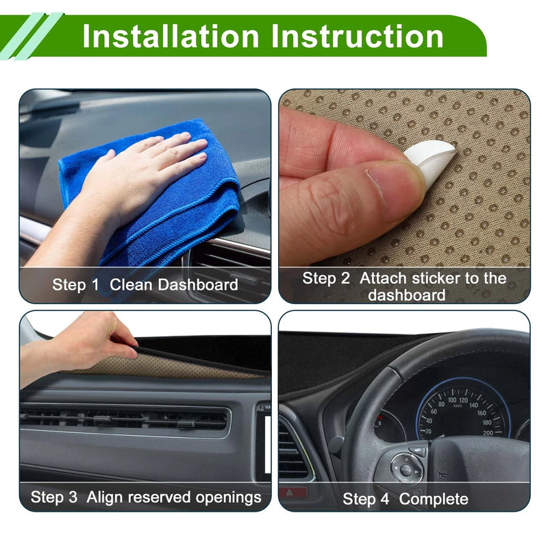 BMW 4 Series (2021-2024) Sun Protector Pad Black Dashboard Dash Cover Mat