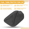 Ford F-150 2022-2025 Gas Tank Flap Carbon Fiber Black Fuel Tank Door Cap