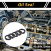 Oil Seal 40x60x10mm NBR Black 5 Pcs