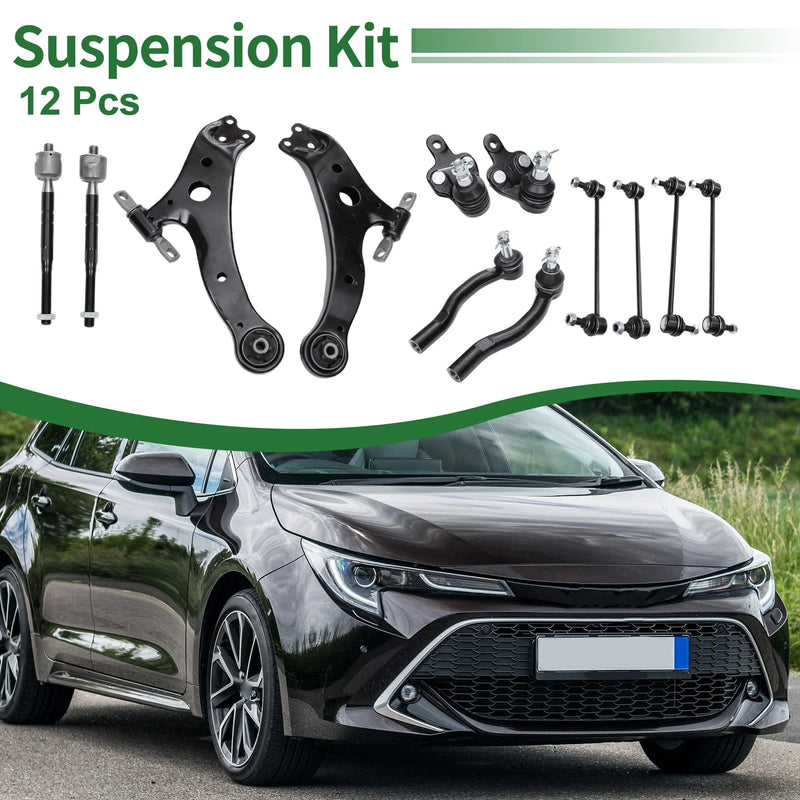 Toyota Camry 12pcs Front Suspension Kit Lower Control Arm (2002-2011)